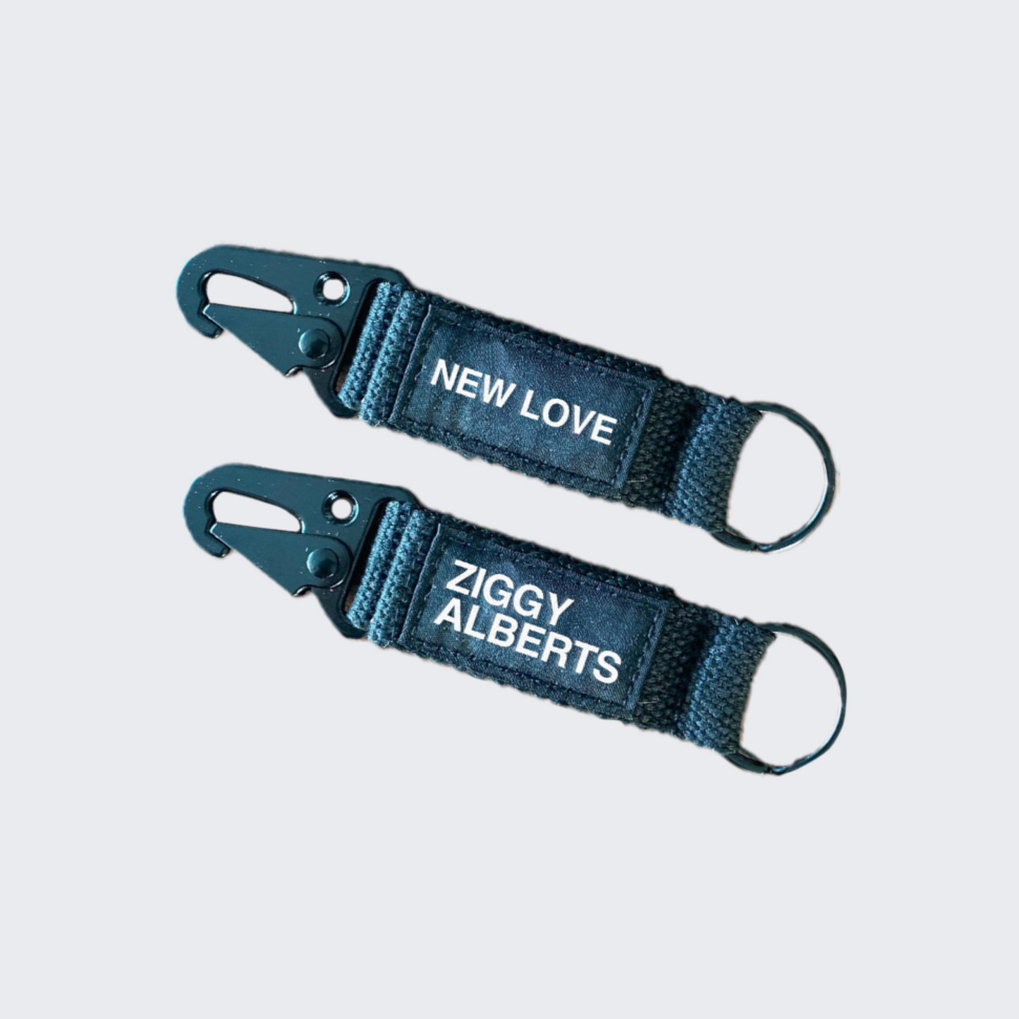 NEW LOVE COTTON CANVAS KEY CHAIN