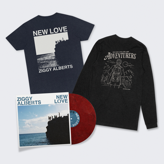 NEW LOVE VINYL + DOUBLE TEE BUNDLE (PRE-ORDER)