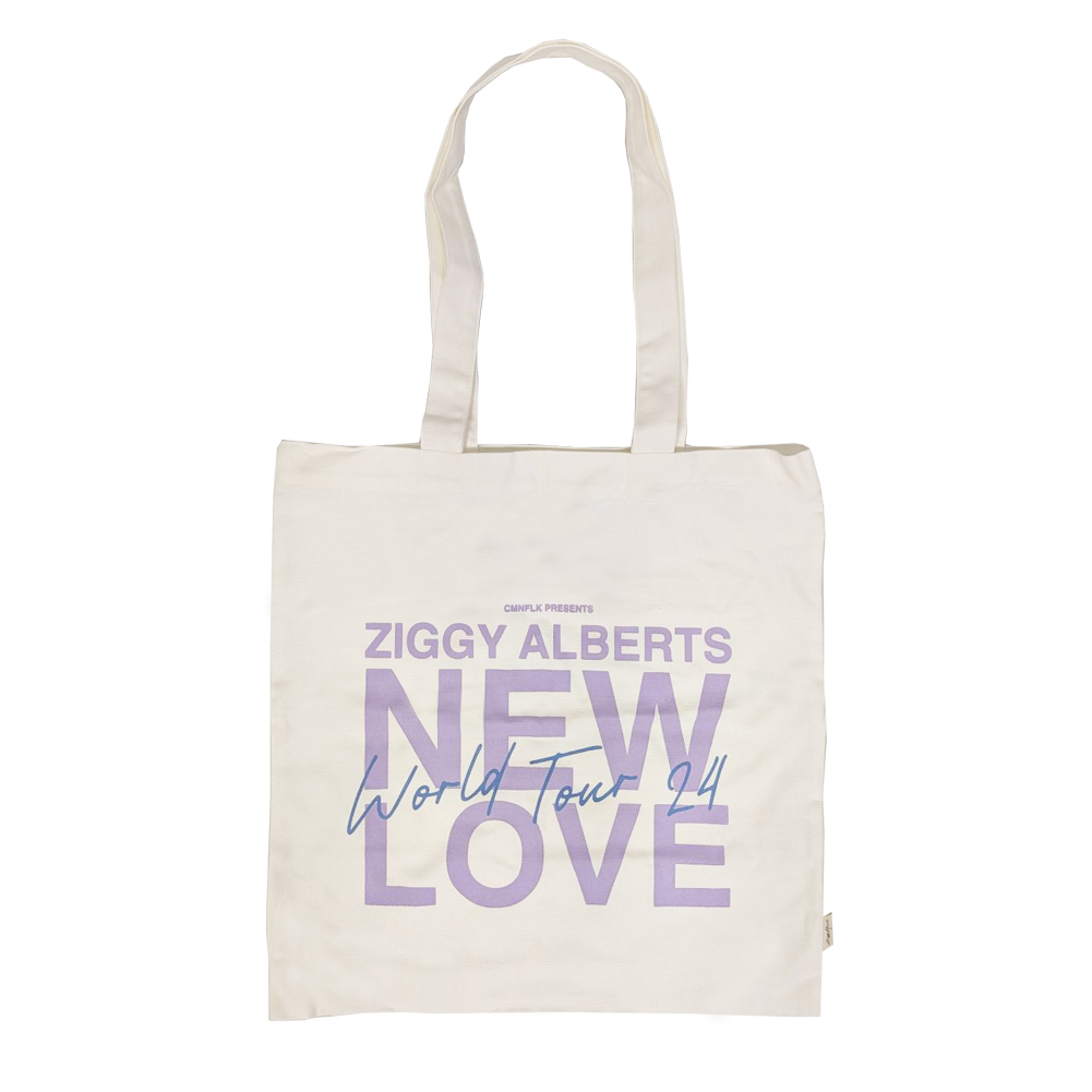 Ziggy Alberts 2024 Tour Tote Bag White