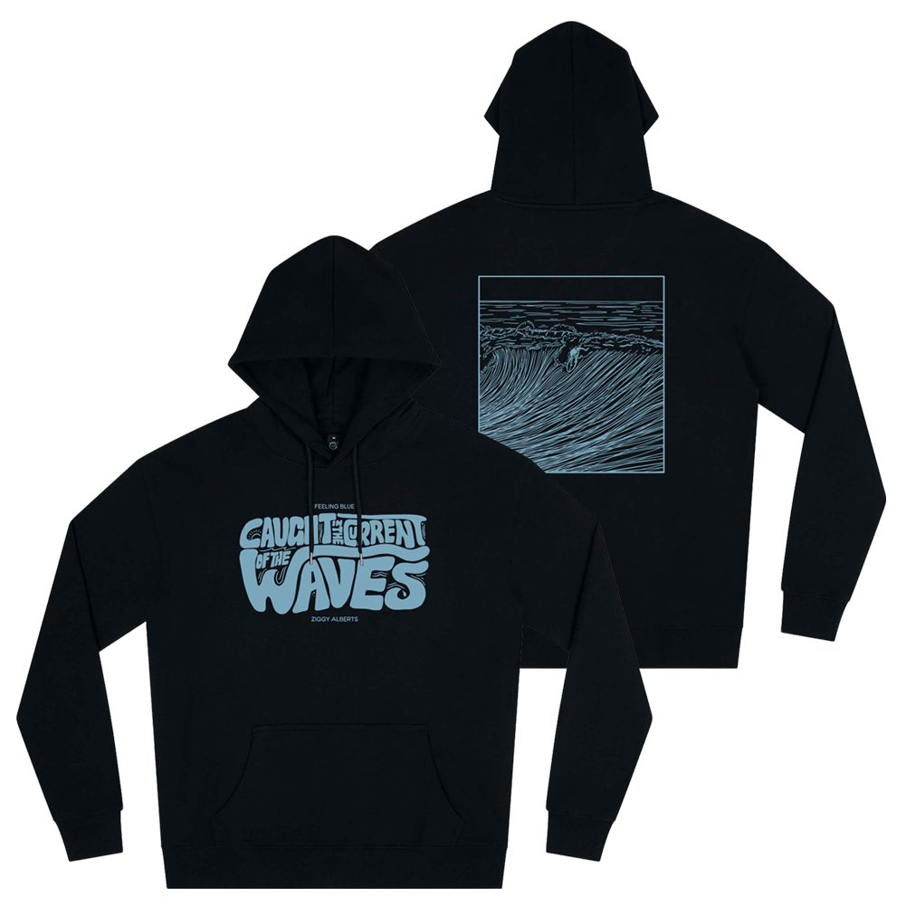 Feeling Blue Hood (Black)