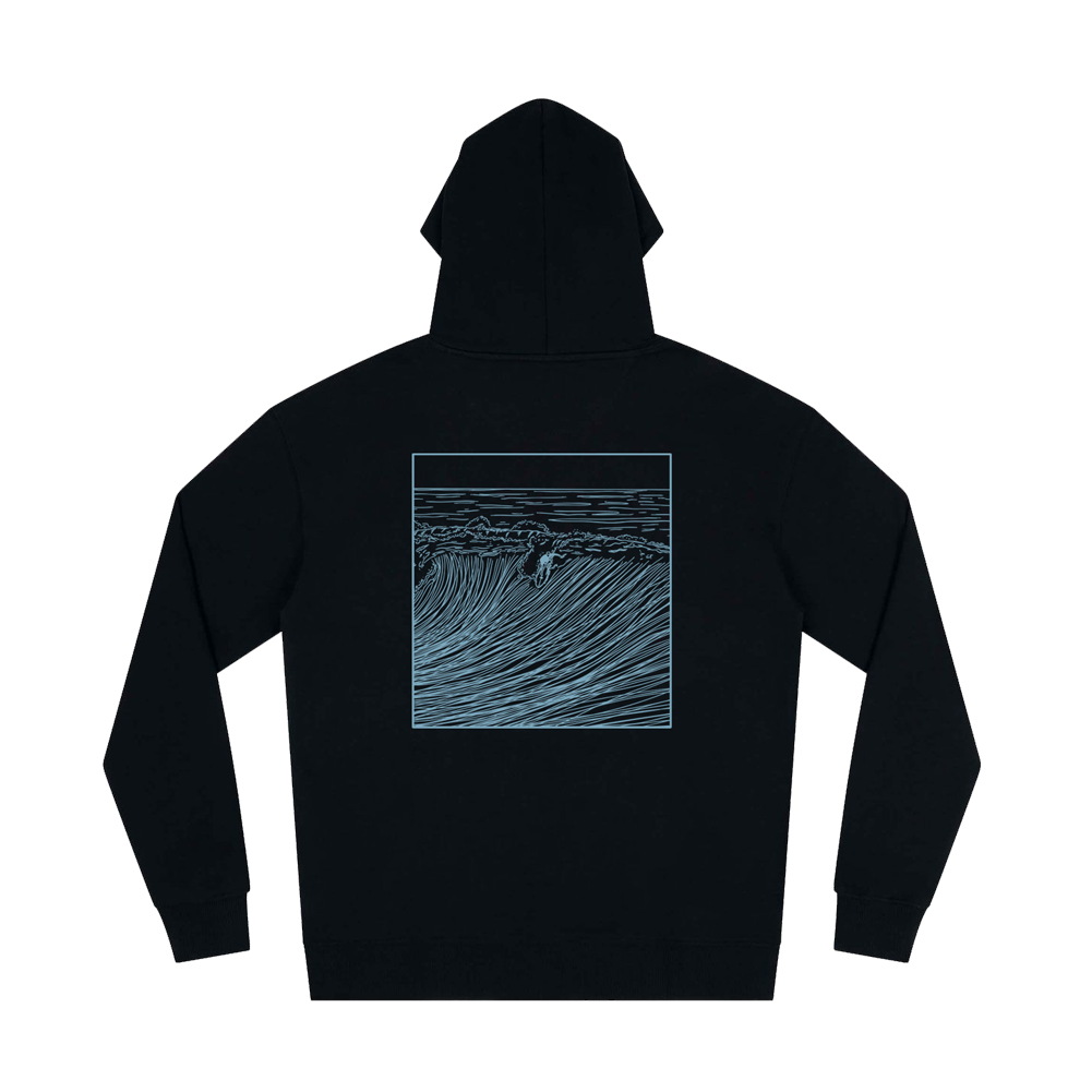 Feeling Blue Hood (Black)