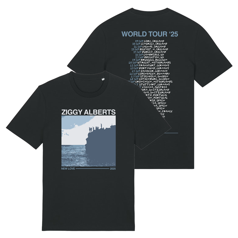 Ziggy Alberts 2025 Tour T (Black)